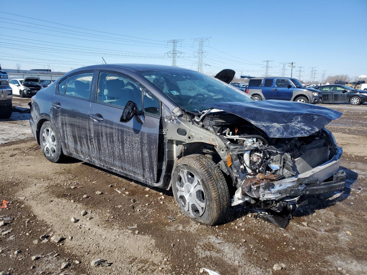 2015 HONDA CIVIC HYBR - Image 4