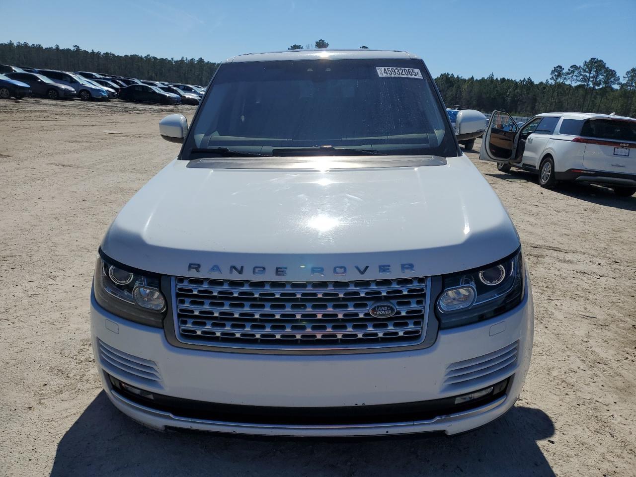 2017 LAND ROVER RANGE ROVE - Image 5