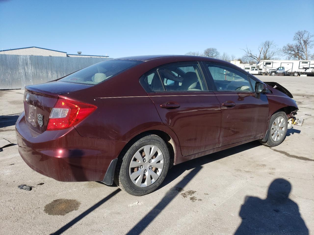 2012 HONDA CIVIC LX - Image 3