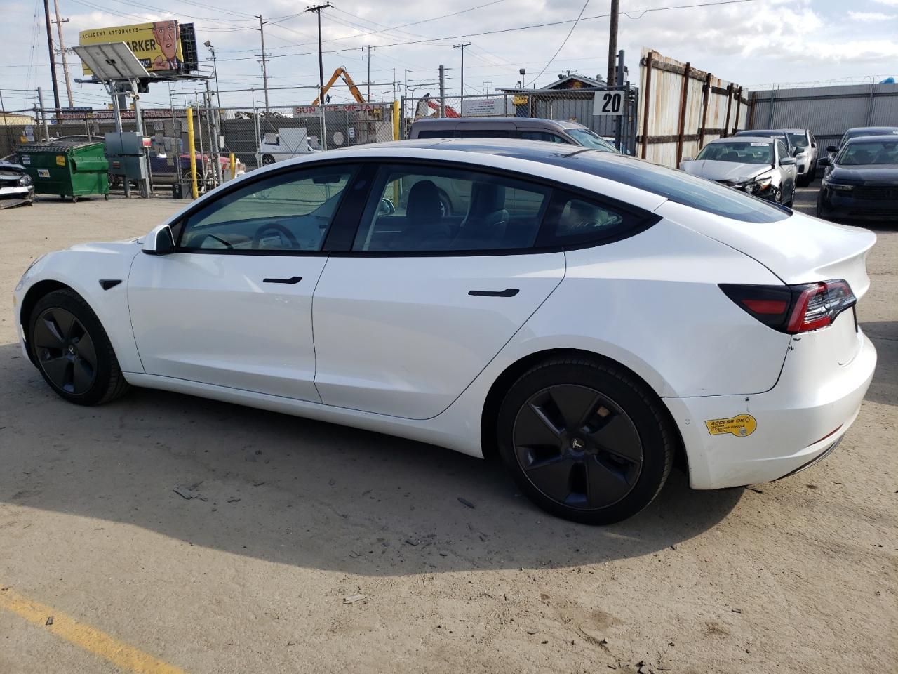 2022 TESLA MODEL 3 - Image 2