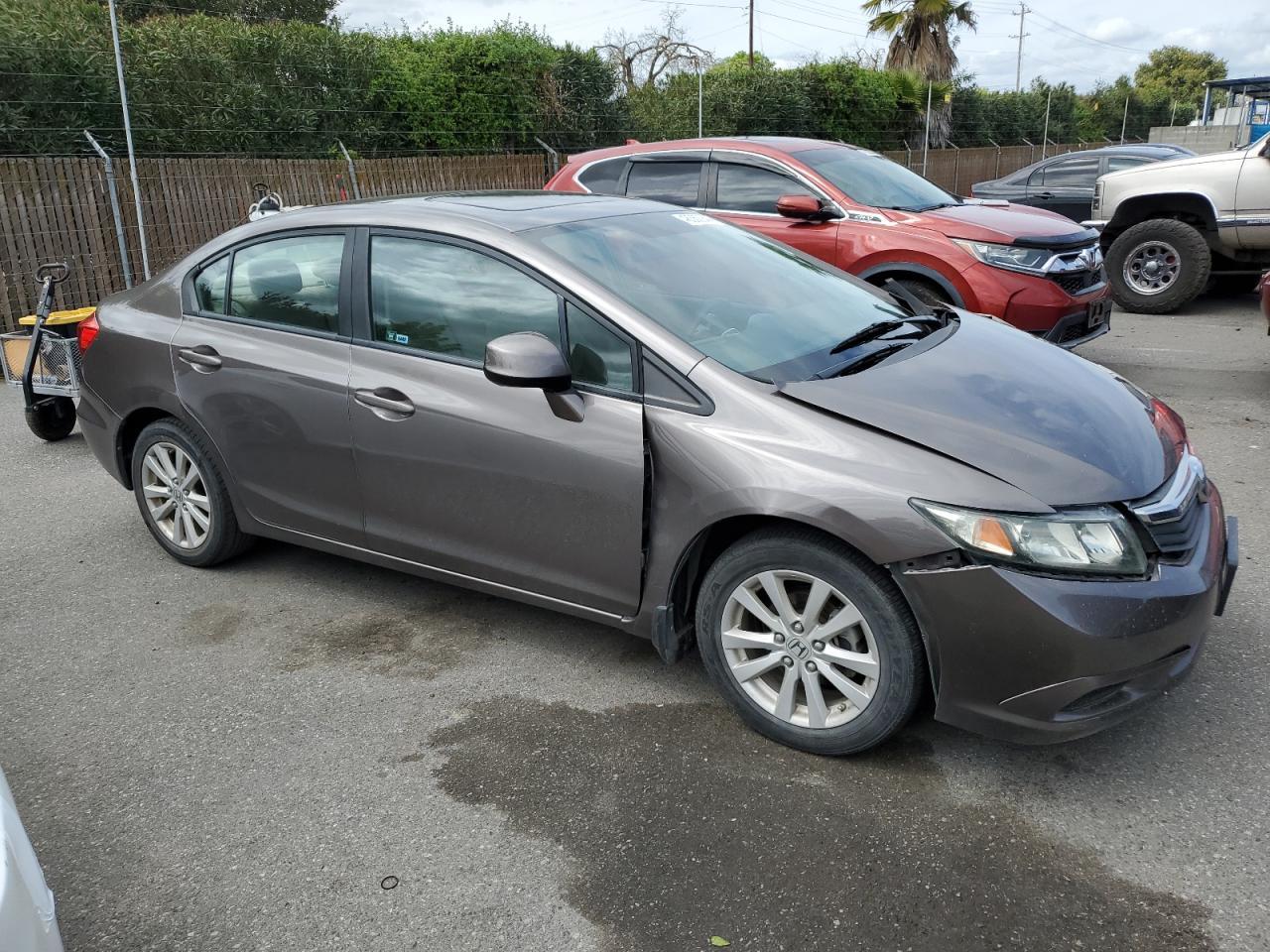 2012 HONDA CIVIC EX - Фото 4