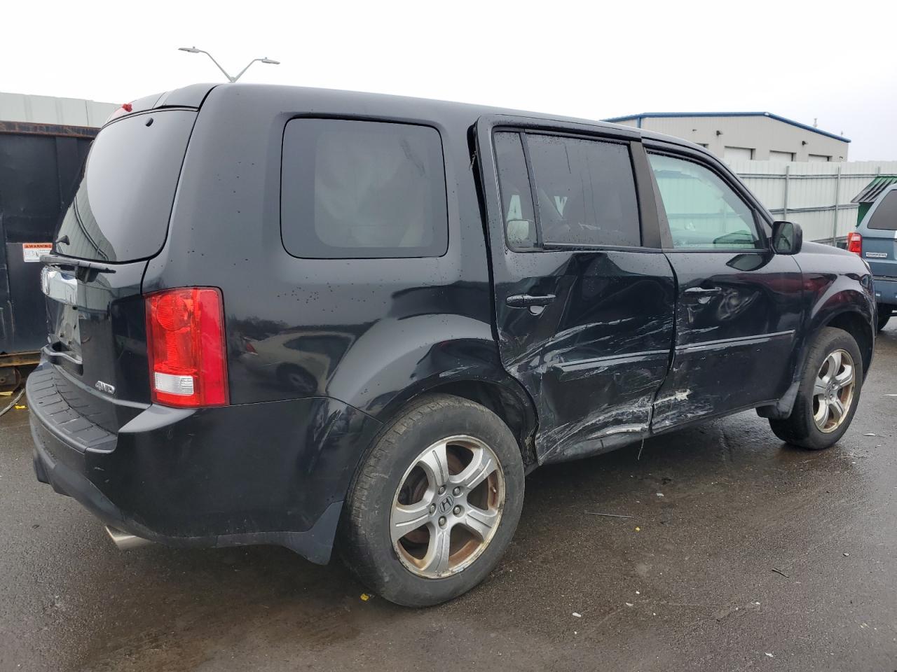 2012 HONDA PILOT EXL - Image 3