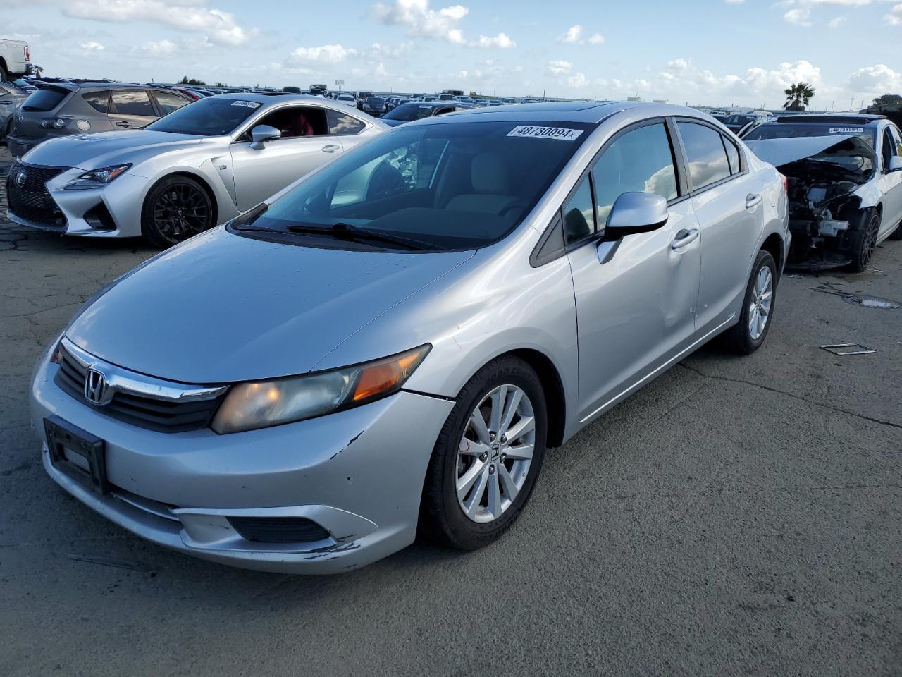 2012 HONDA CIVIC EX