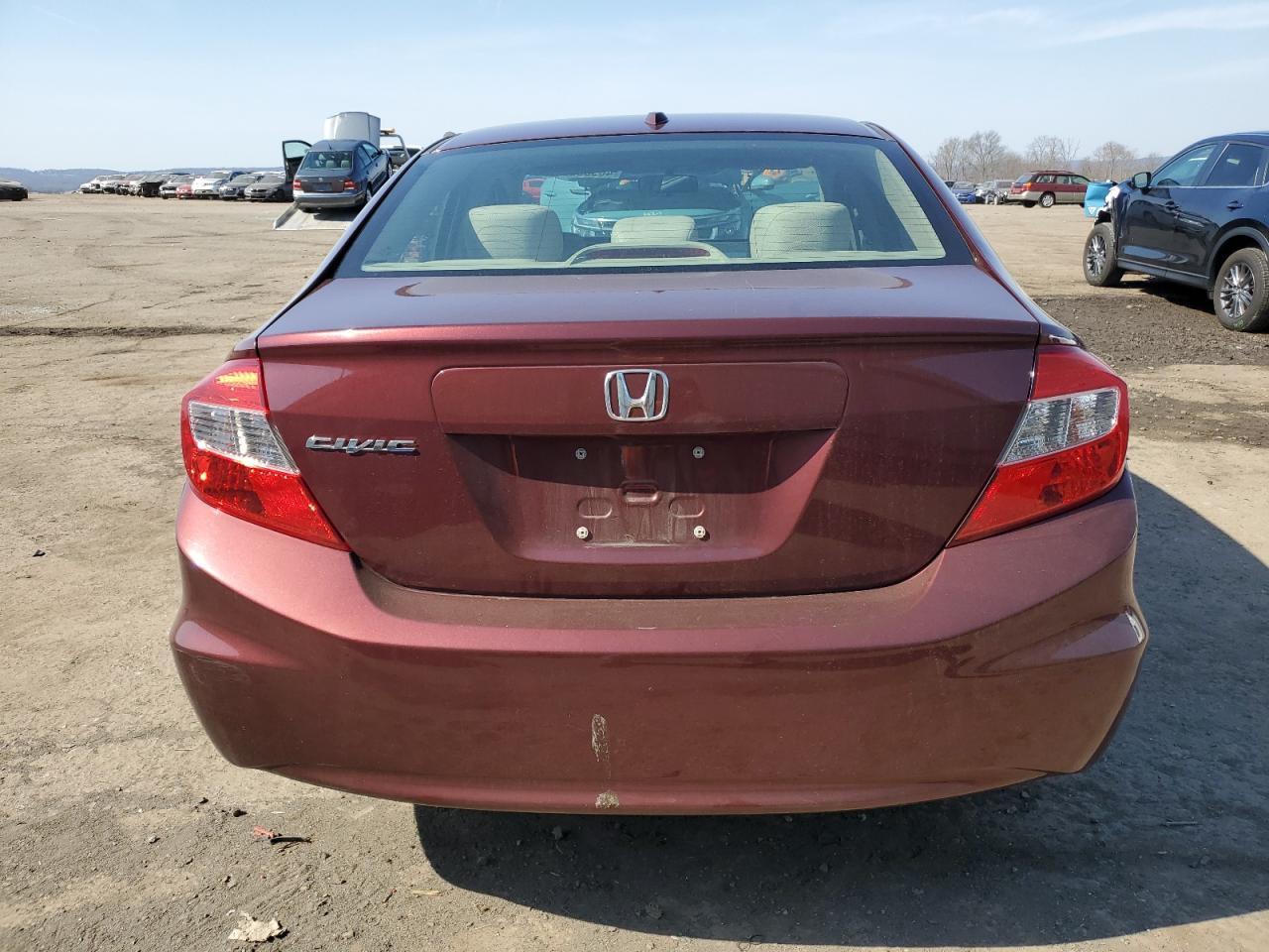2012 HONDA CIVIC EX - Image 6