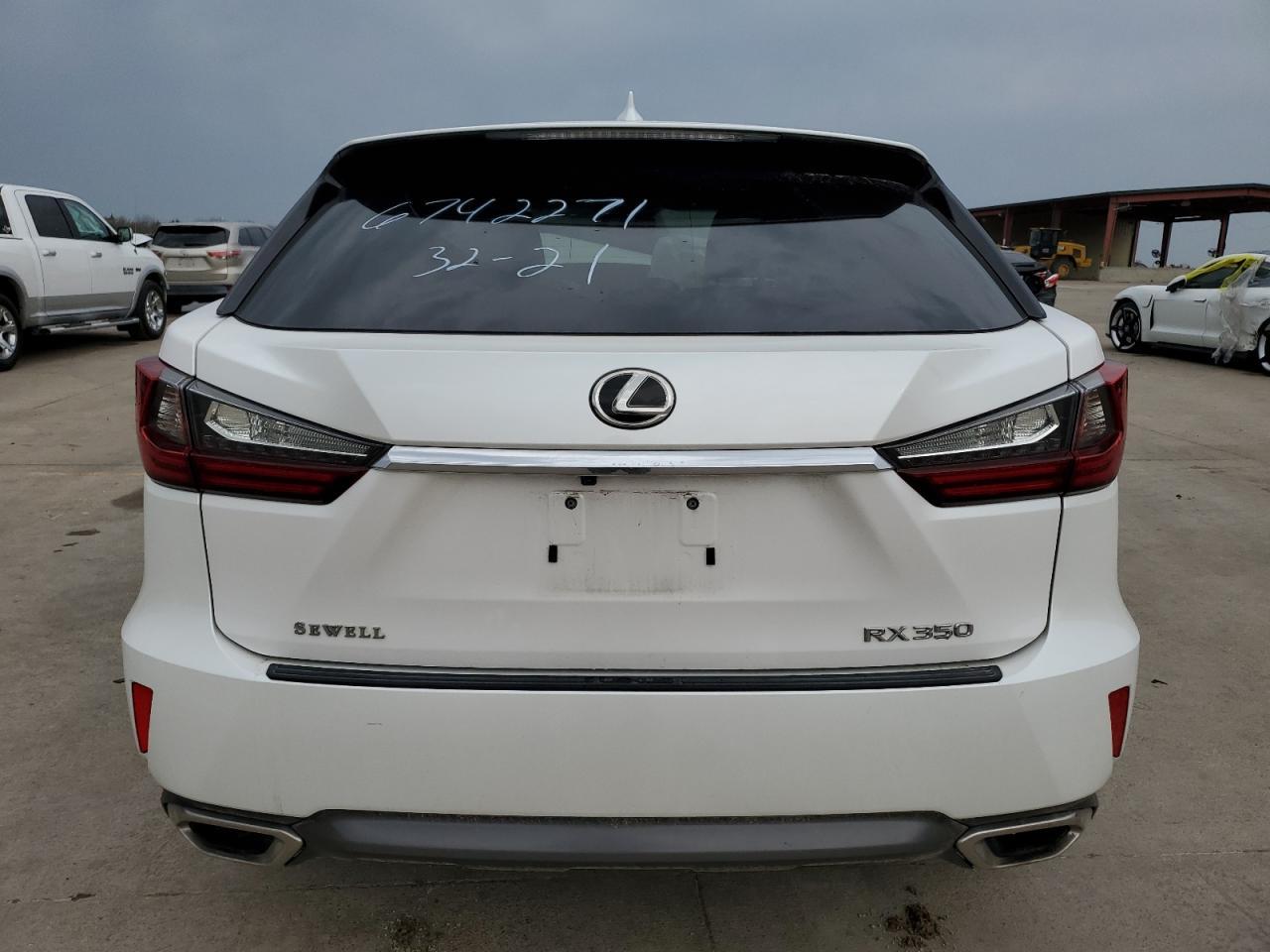 2017 LEXUS RX 350 BAS - Фото 6