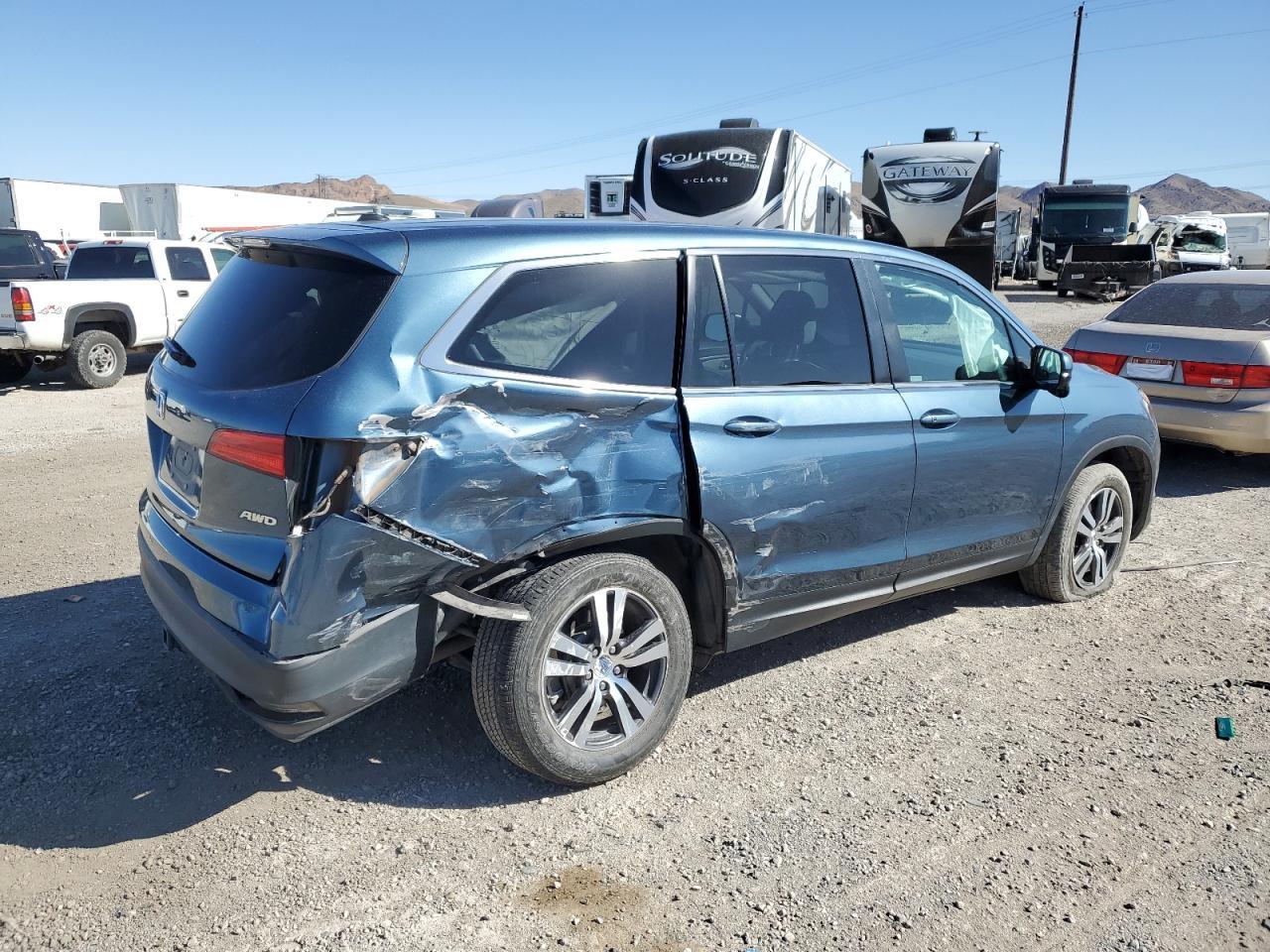 2017 HONDA PILOT EXL - Фото 3