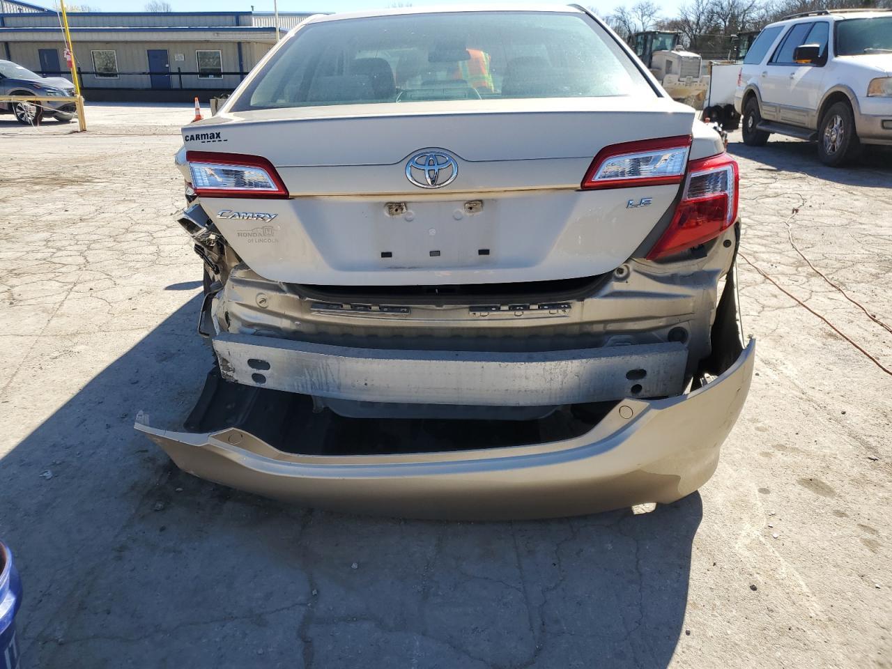 2012 TOYOTA CAMRY BASE - Image 6