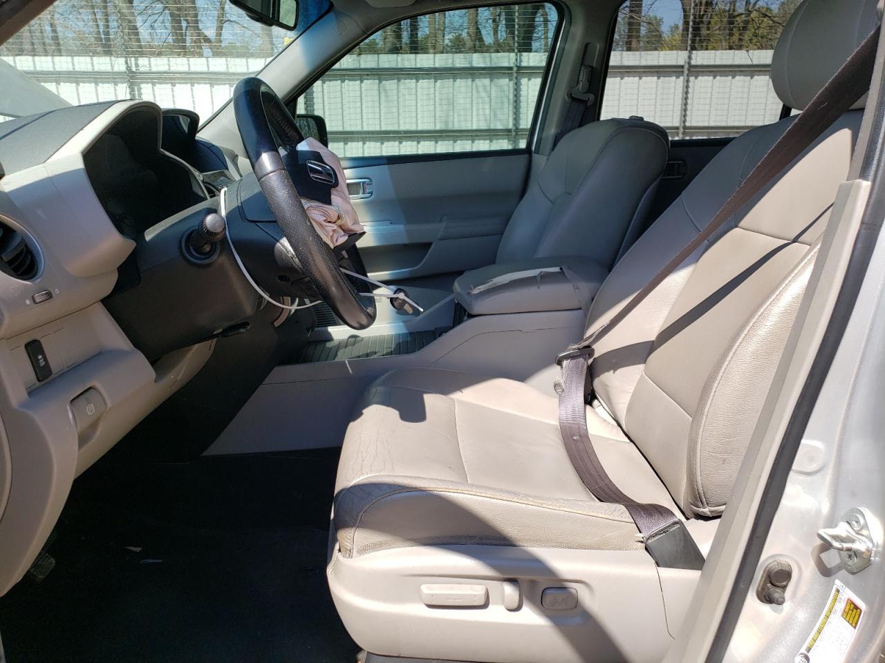 2012 HONDA PILOT EXL - Image 7