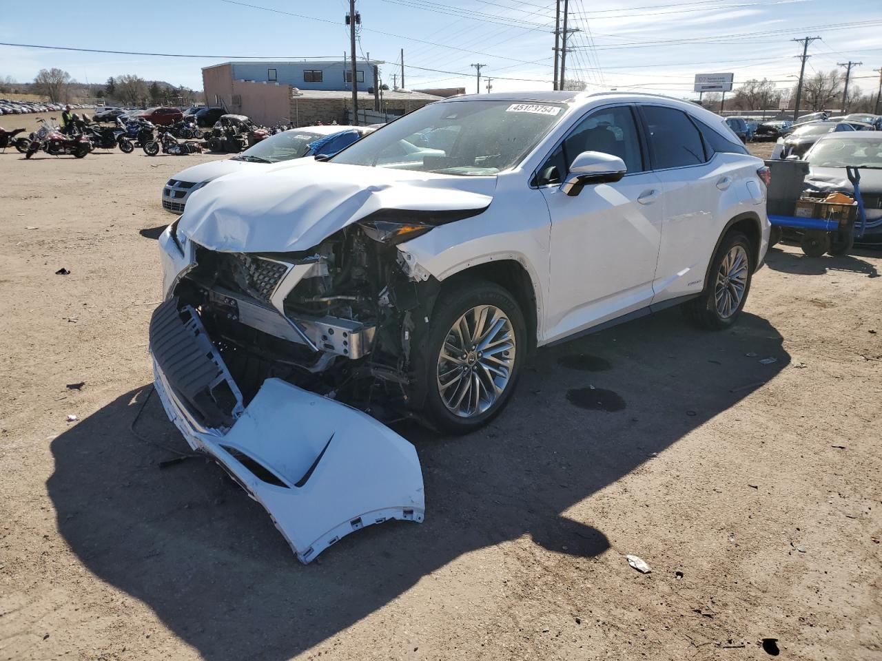 2022 LEXUS RX 450H car image