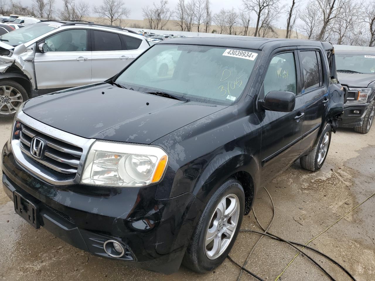 2013 HONDA PILOT EXL