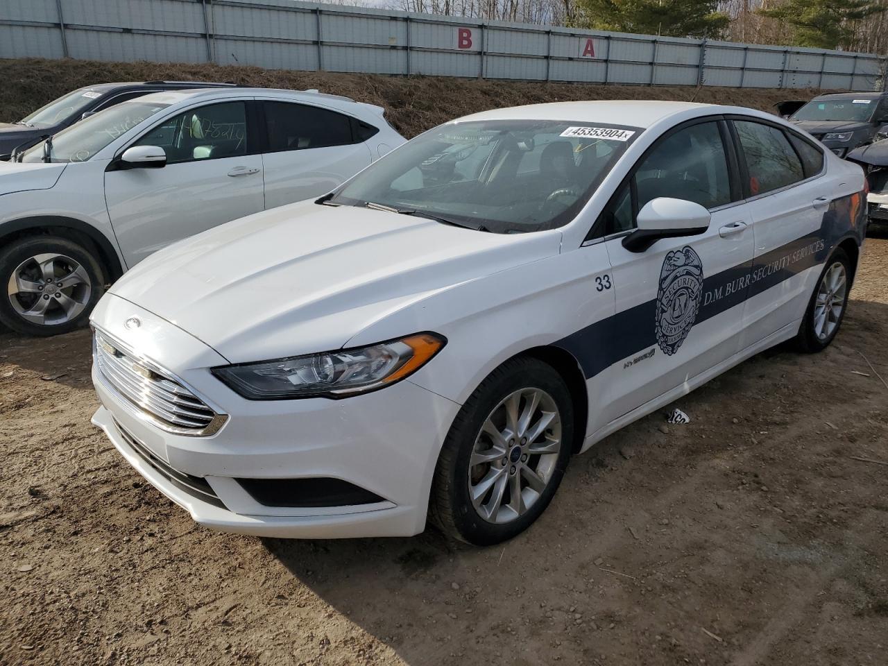 2017 FORD FUSION SE car image