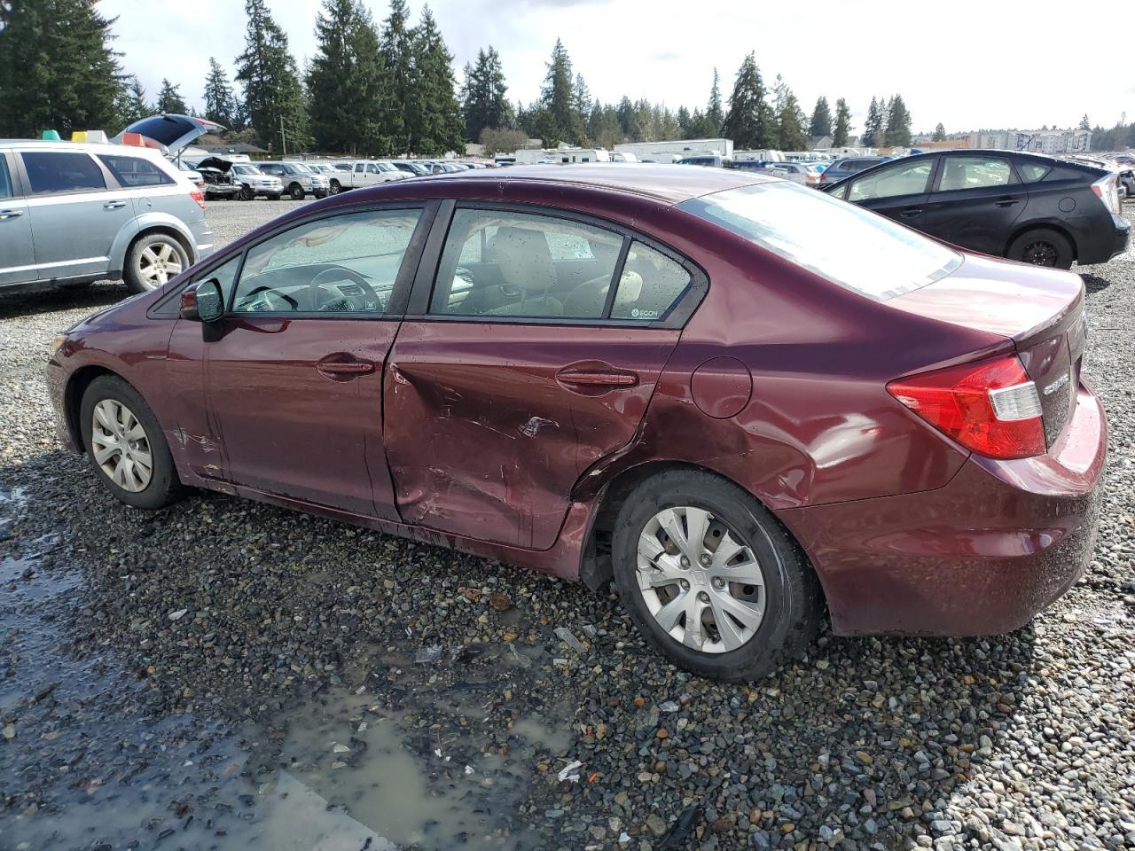 2012 HONDA CIVIC LX - Image 2