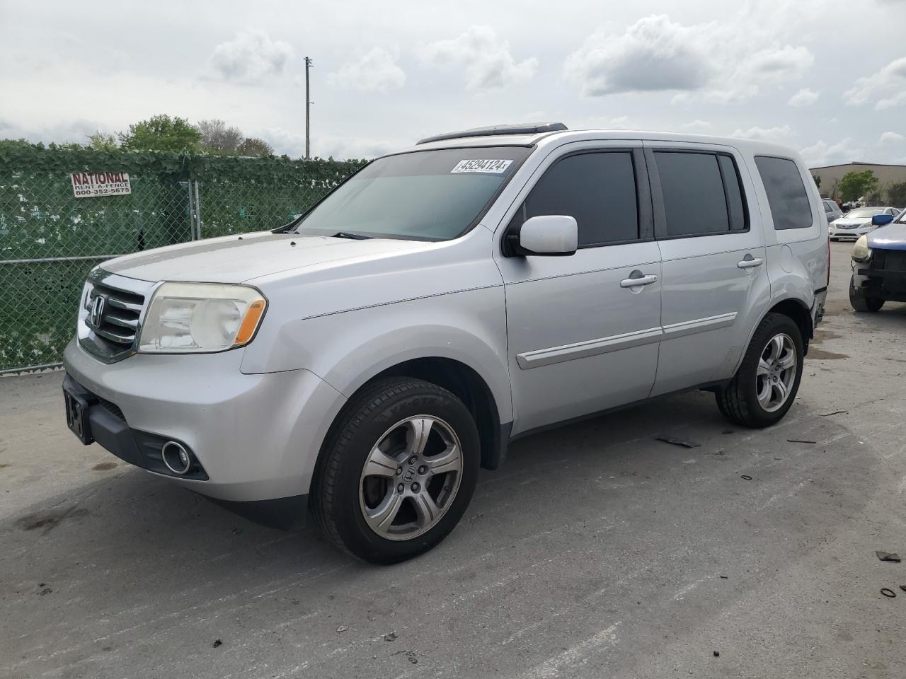 2012 HONDA PILOT EXL