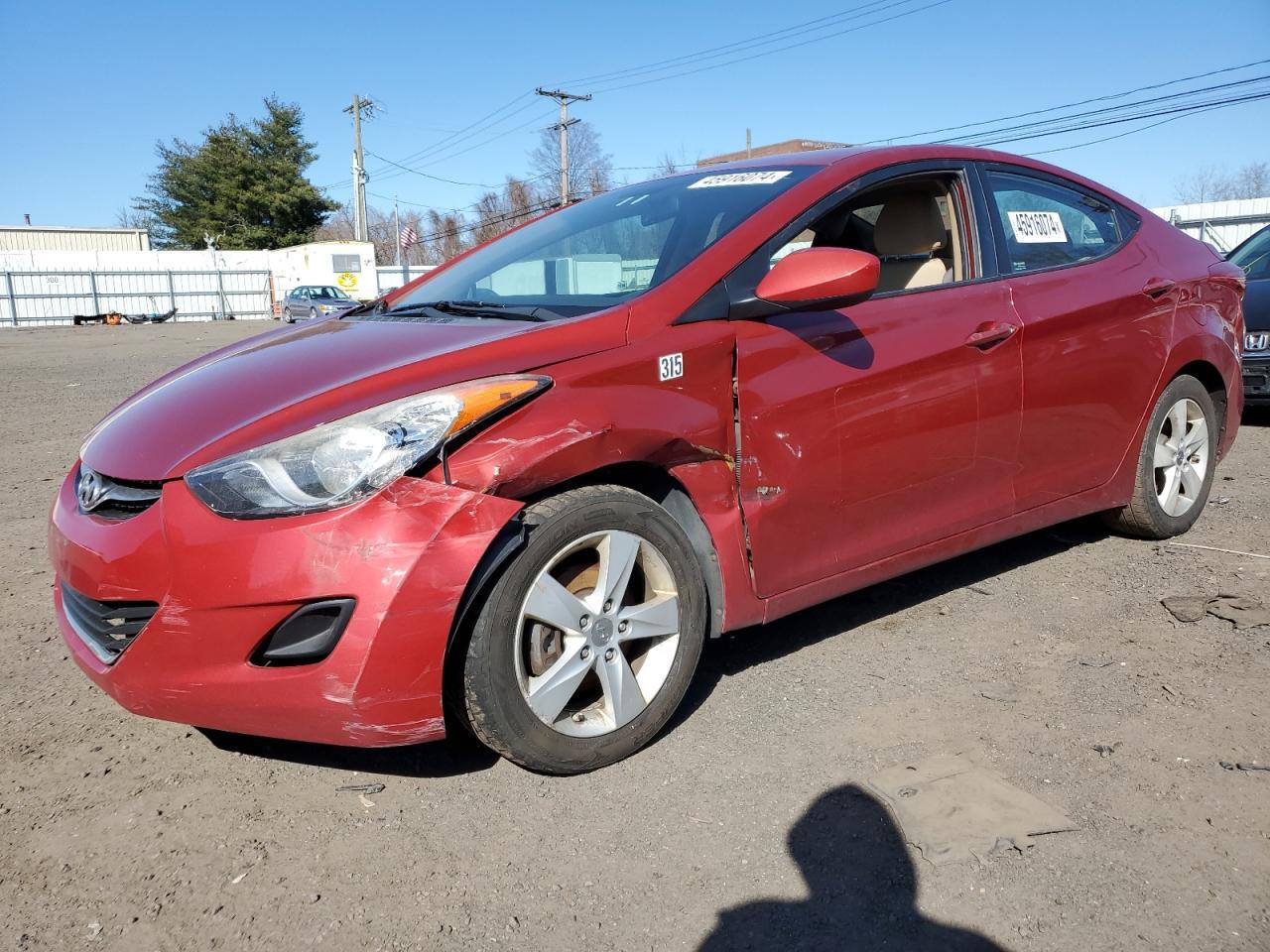 2013 HYUNDAI ELANTRA GL