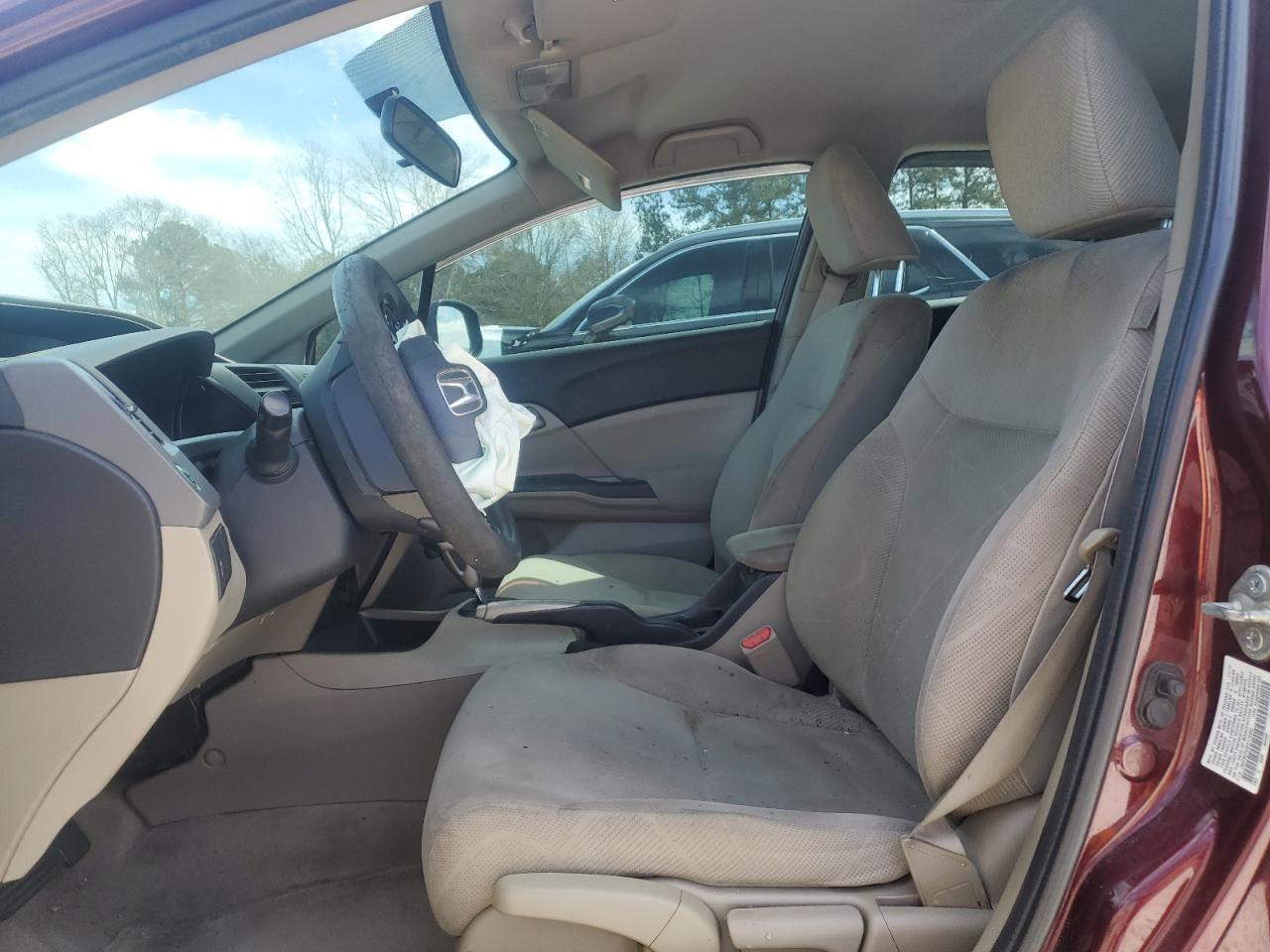 2012 HONDA CIVIC LX - Image 7