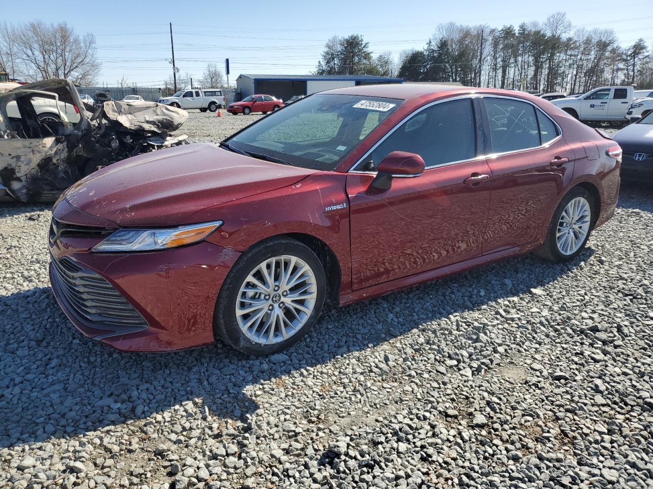 2019 TOYOTA CAMRY HYBR car image