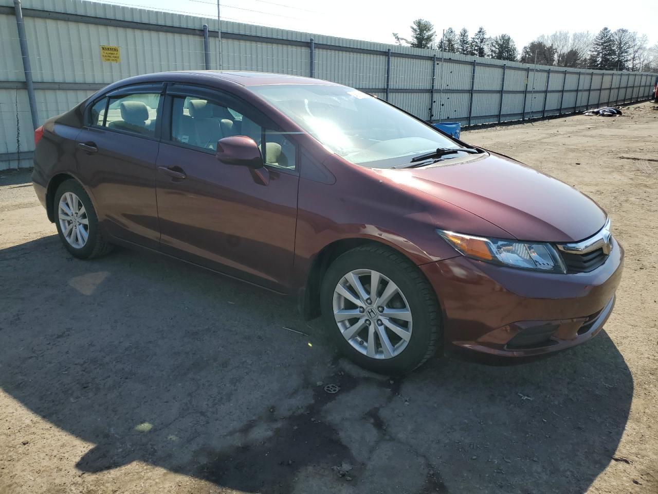 2012 HONDA CIVIC EX - Image 4