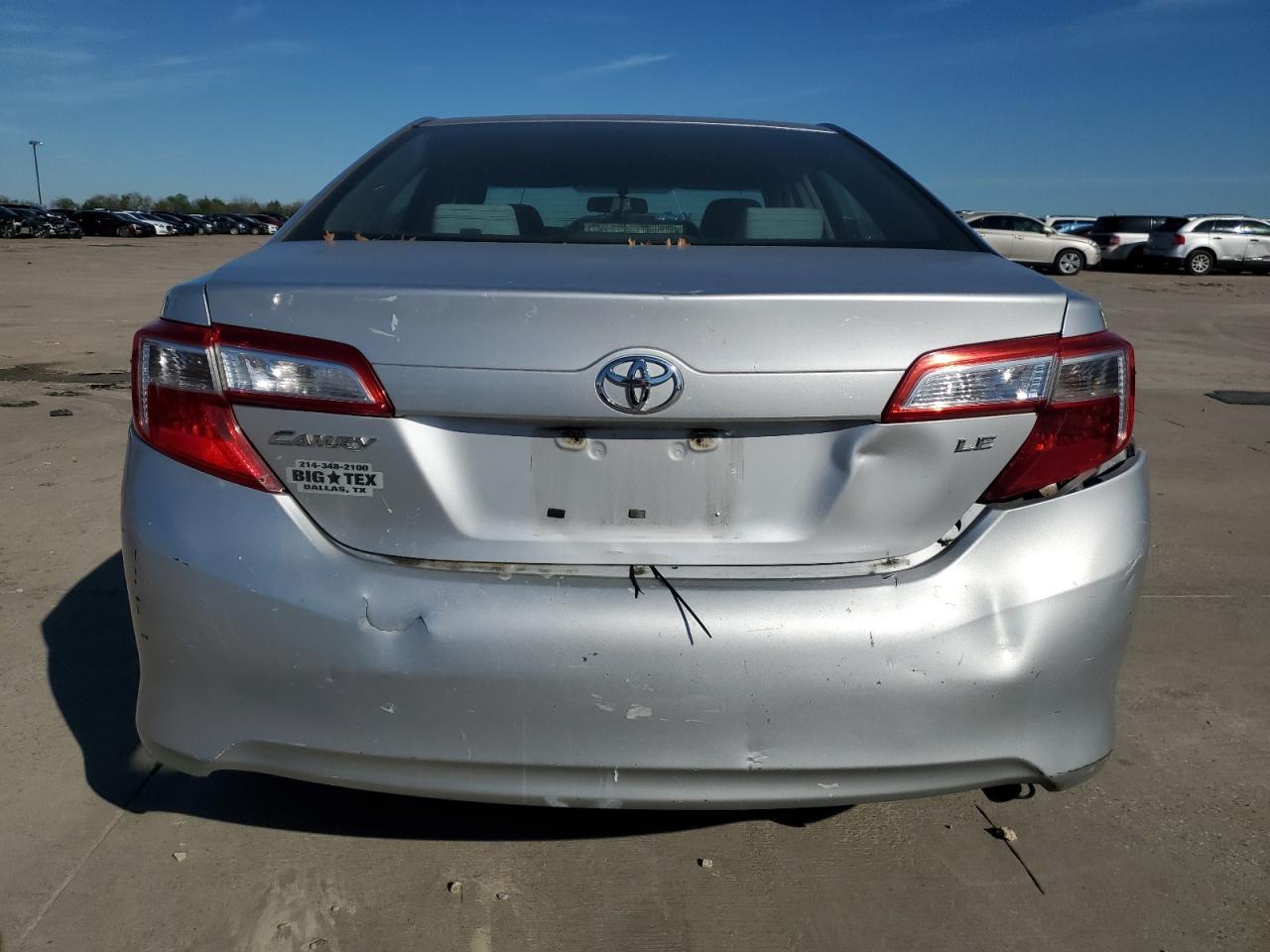 2012 TOYOTA CAMRY BASE - Фото 6