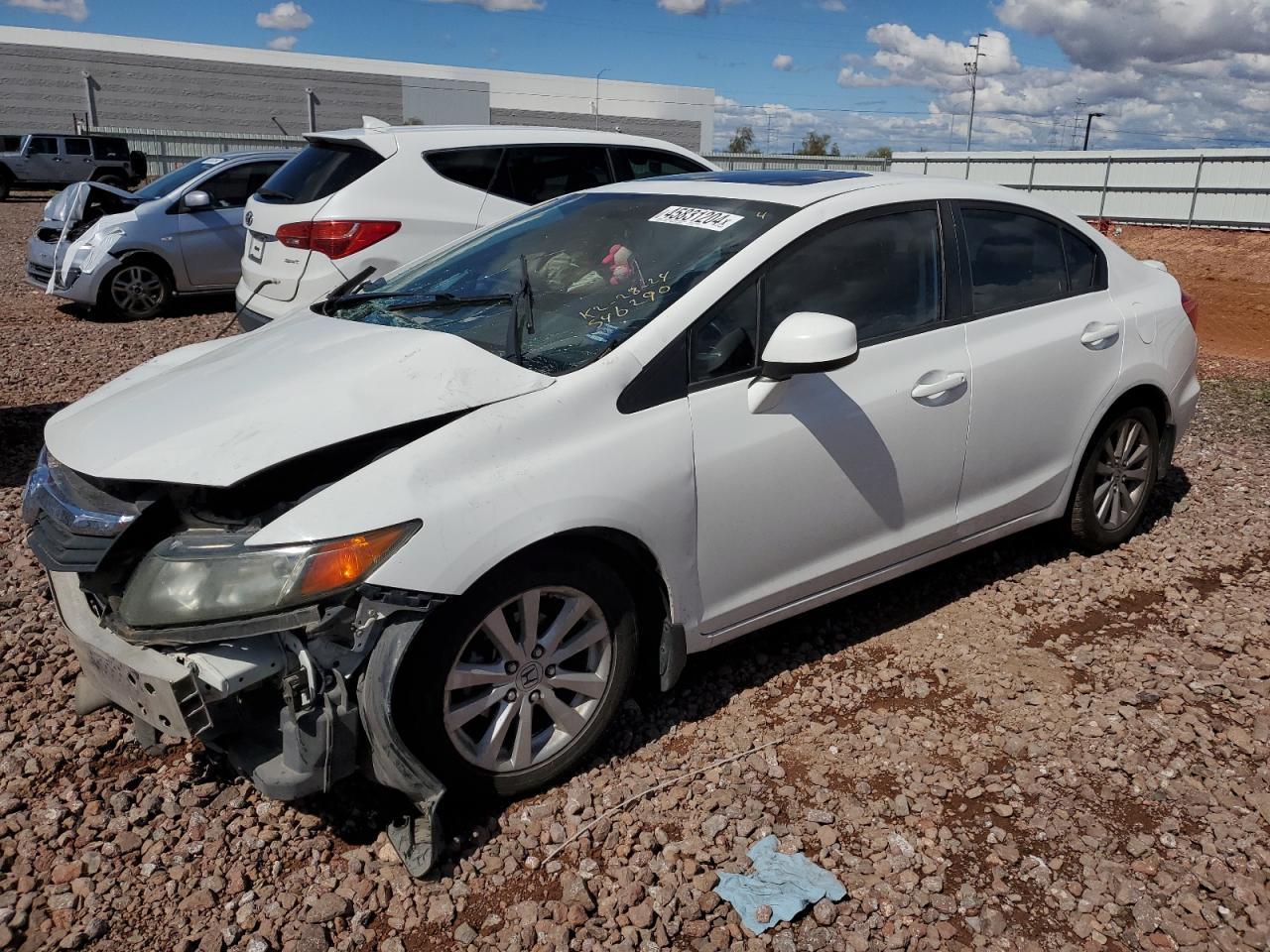 2012 HONDA CIVIC EX