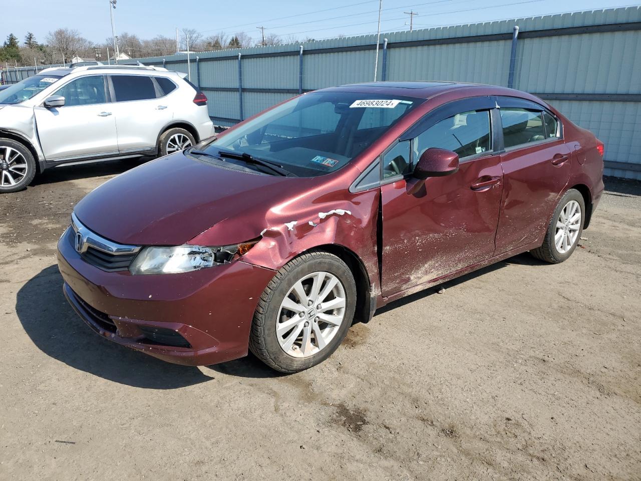 2012 HONDA CIVIC EX