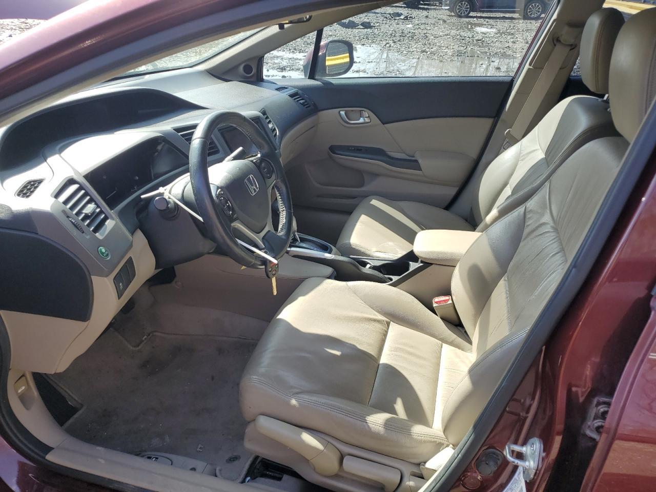 2012 HONDA CIVIC EXL - Image 7