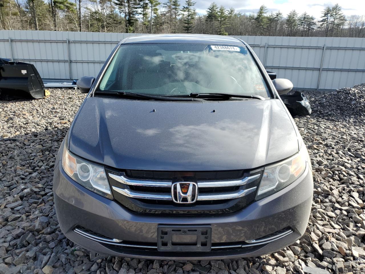 2016 HONDA ODYSSEY EX - Image 5