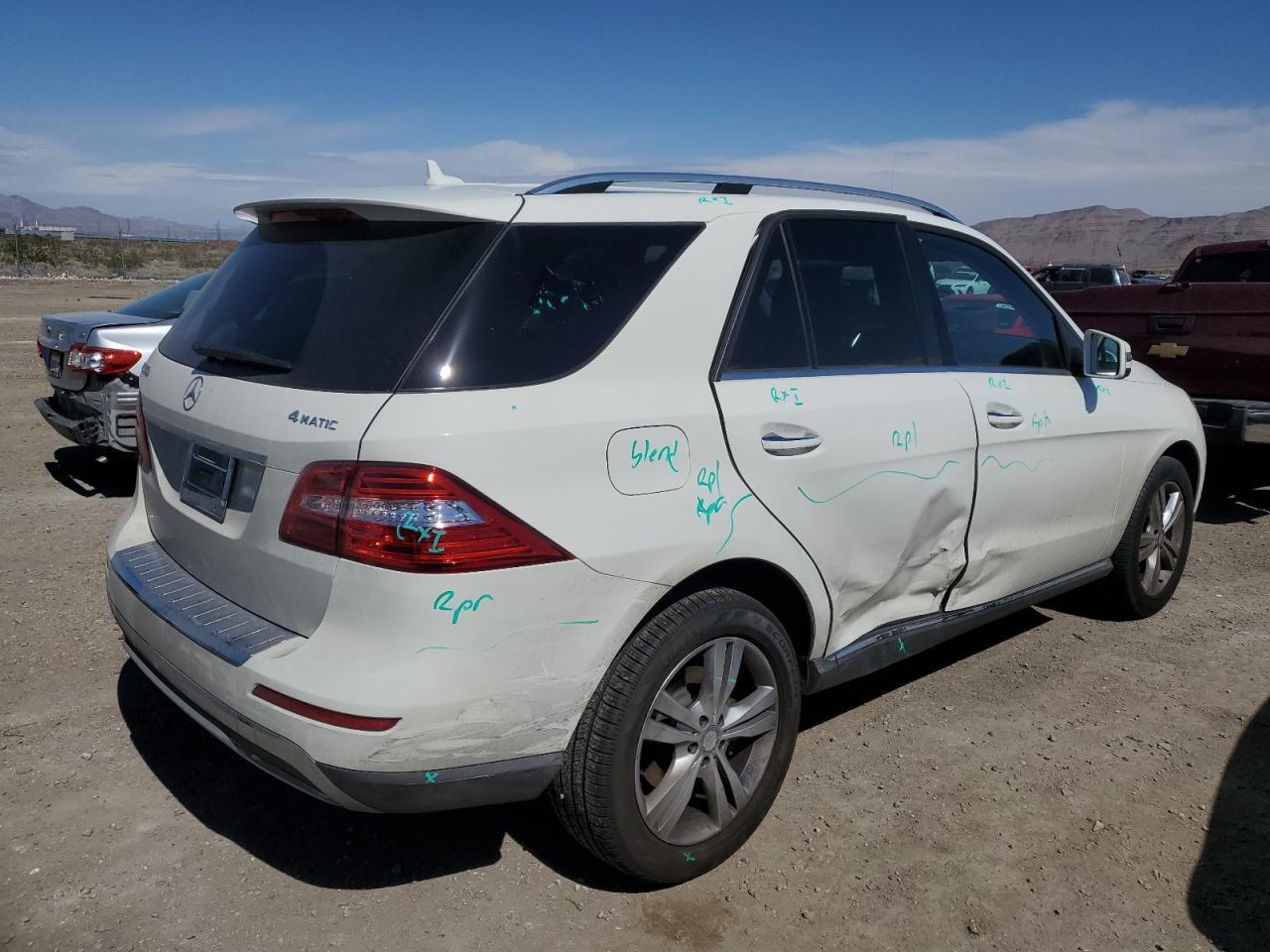 2013 MERCEDES-BENZ ML 350 4MA - Фото 3