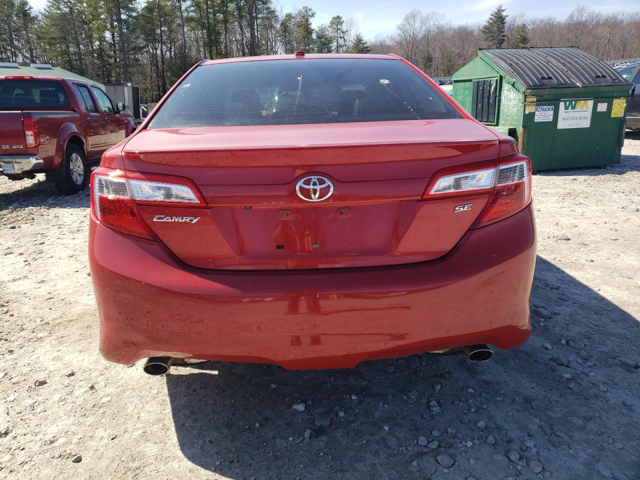 2012 TOYOTA CAMRY SE - Image 6