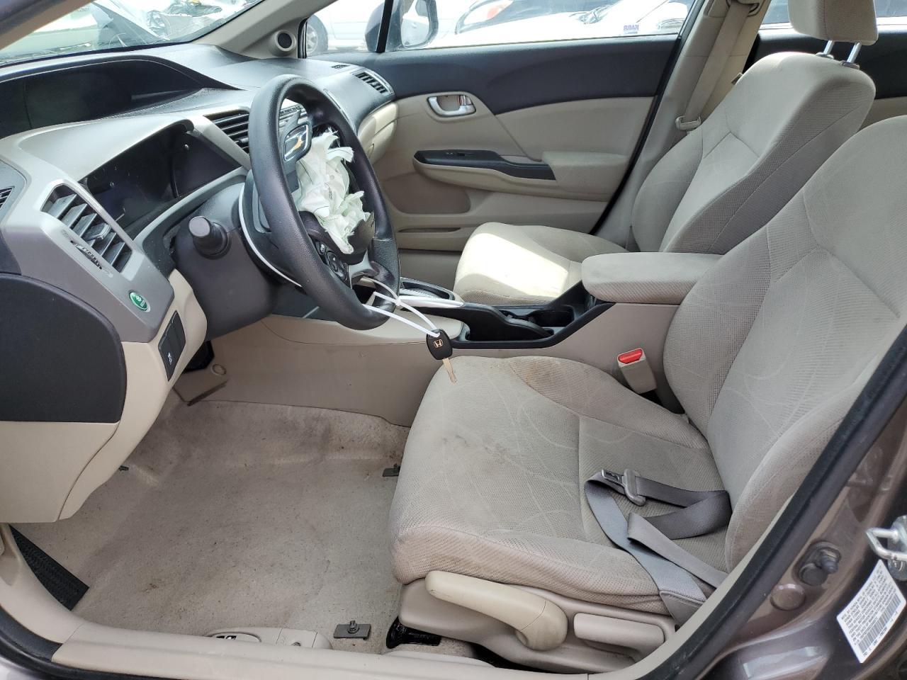 2012 HONDA CIVIC EX - Фото 7