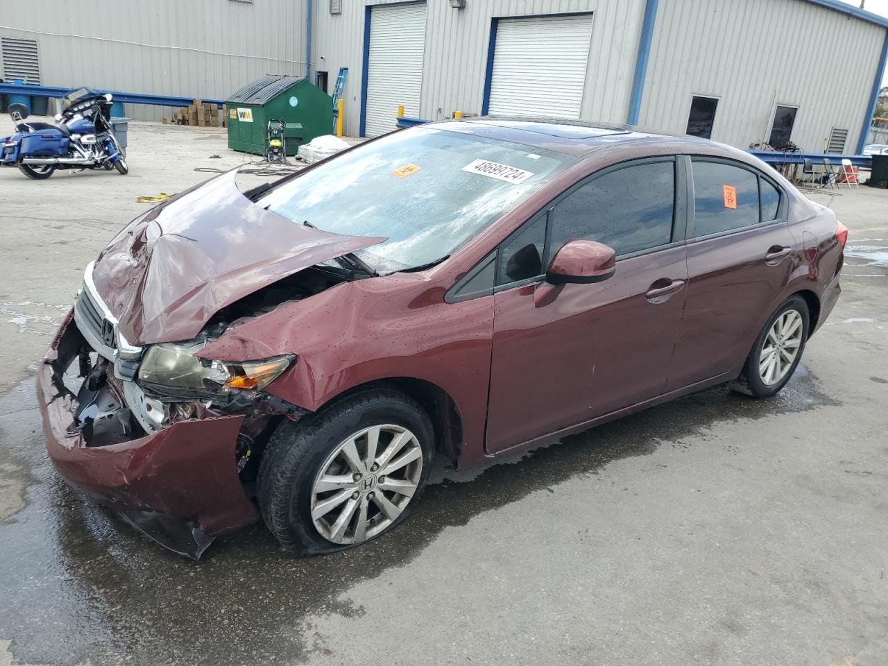 2012 HONDA CIVIC EX