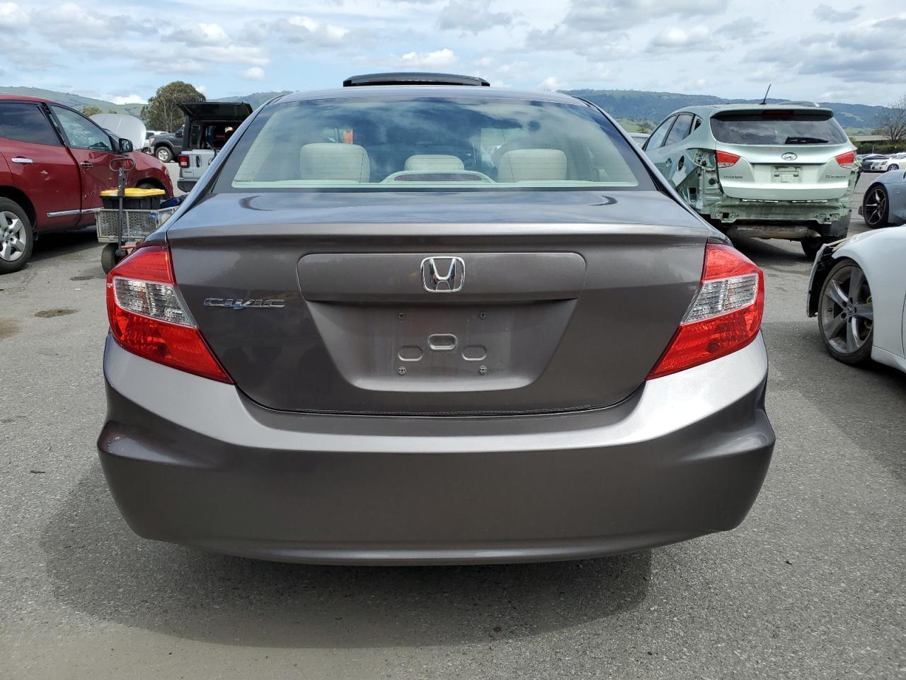 2012 HONDA CIVIC EX - Фото 6