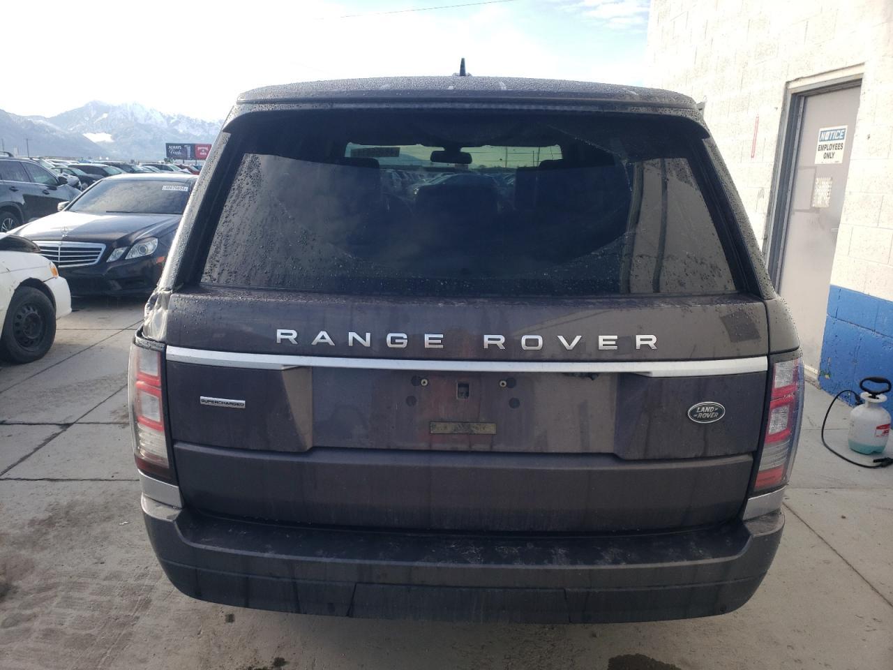 2016 LAND ROVER RANGE ROVE - Image 6