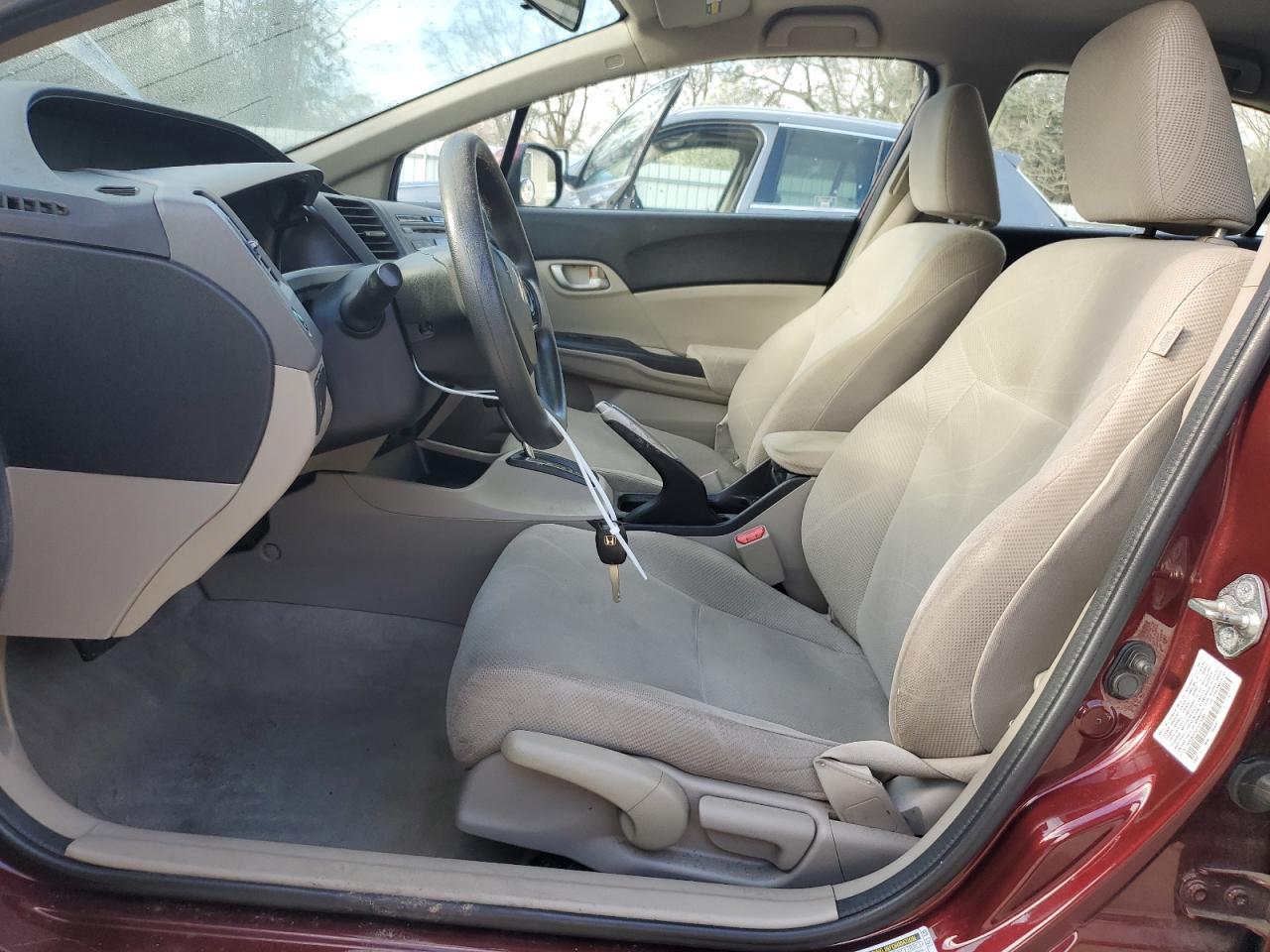 2012 HONDA CIVIC LX - Image 7