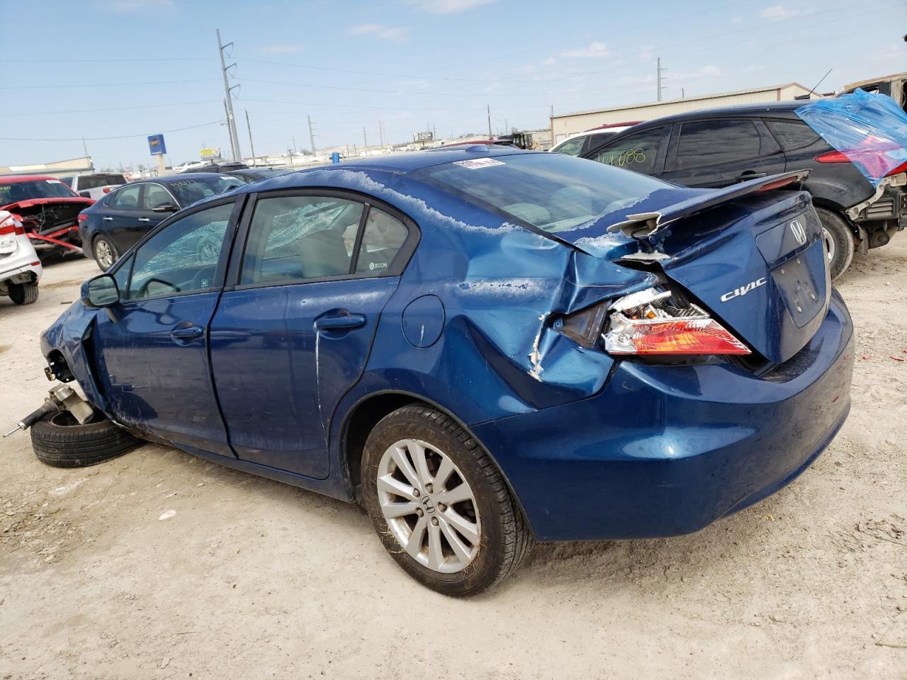 2012 HONDA CIVIC EXL - Фото 2