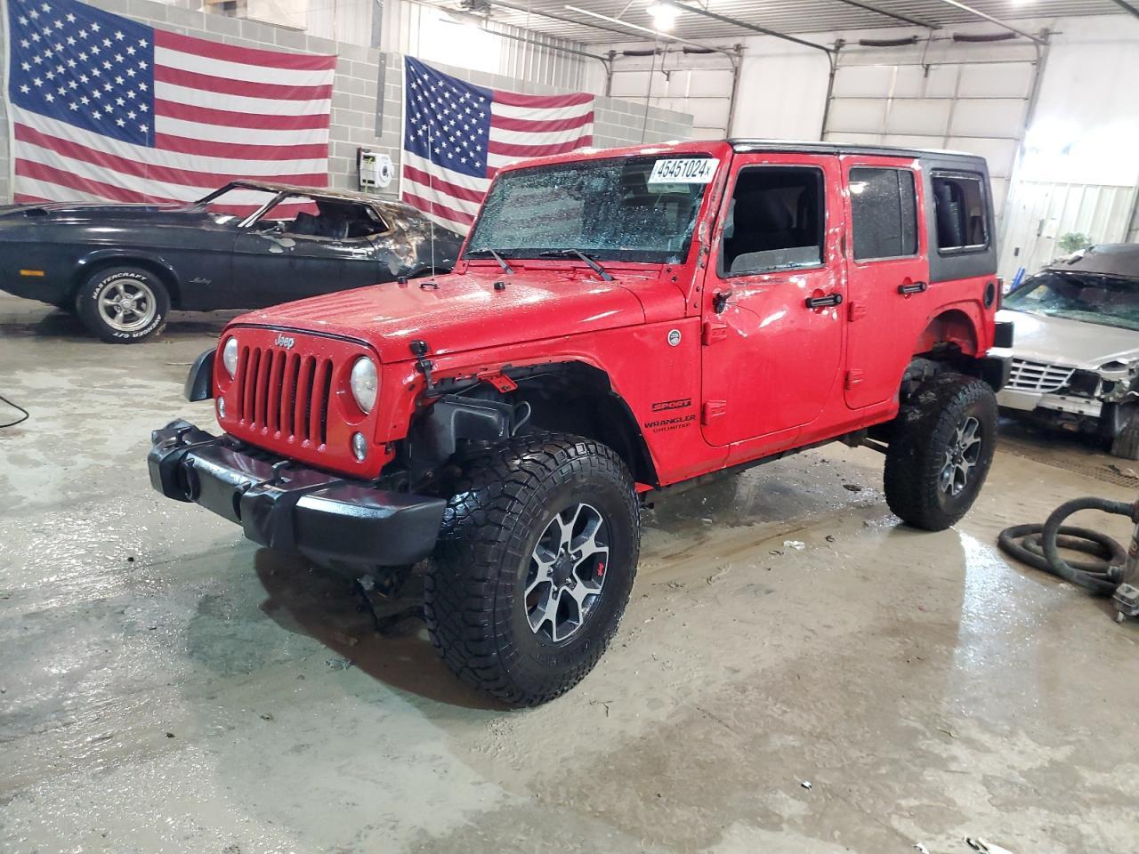 2014 JEEP WRANGLER U car image