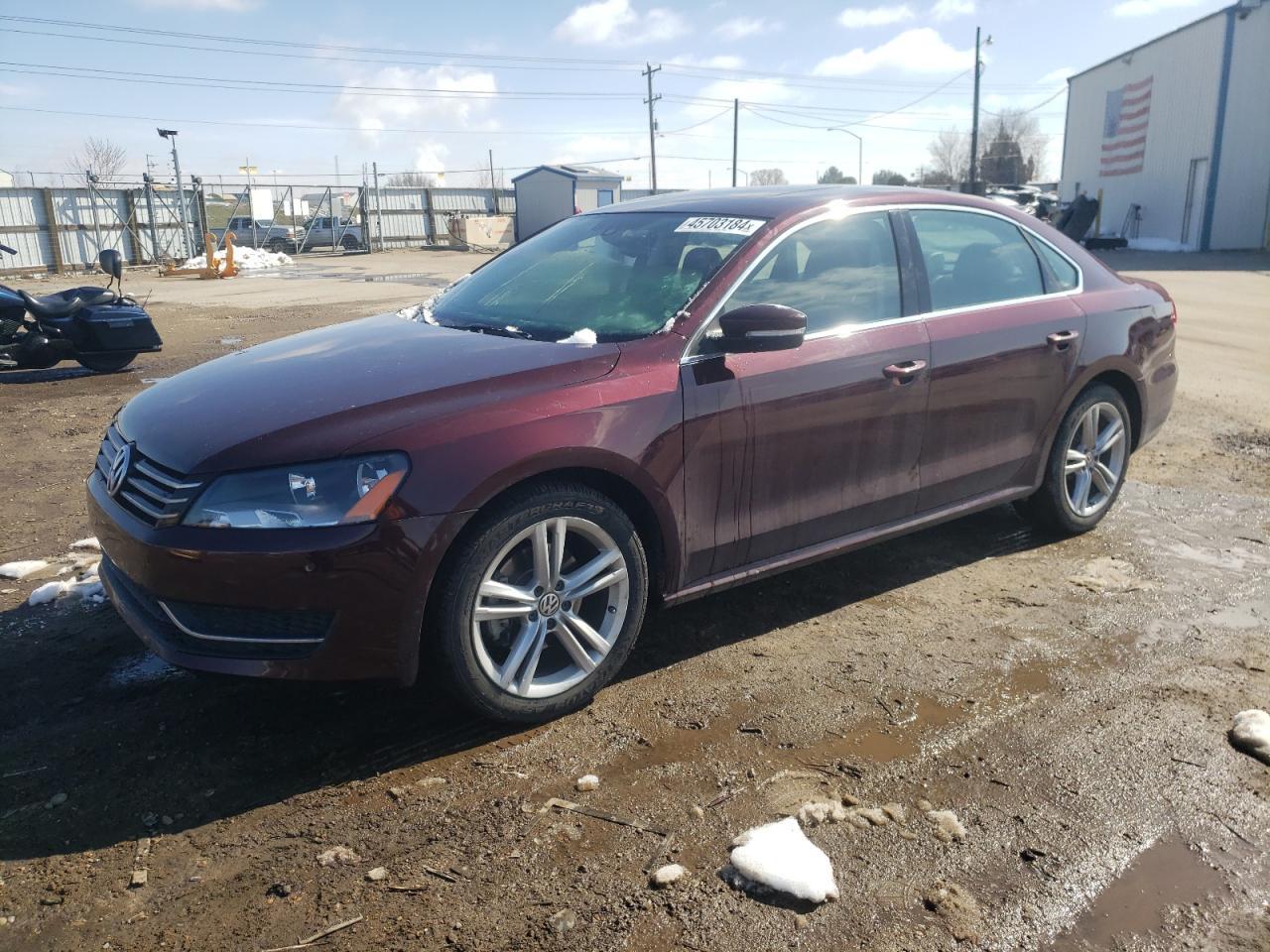 2014 VOLKSWAGEN PASSAT SE car image