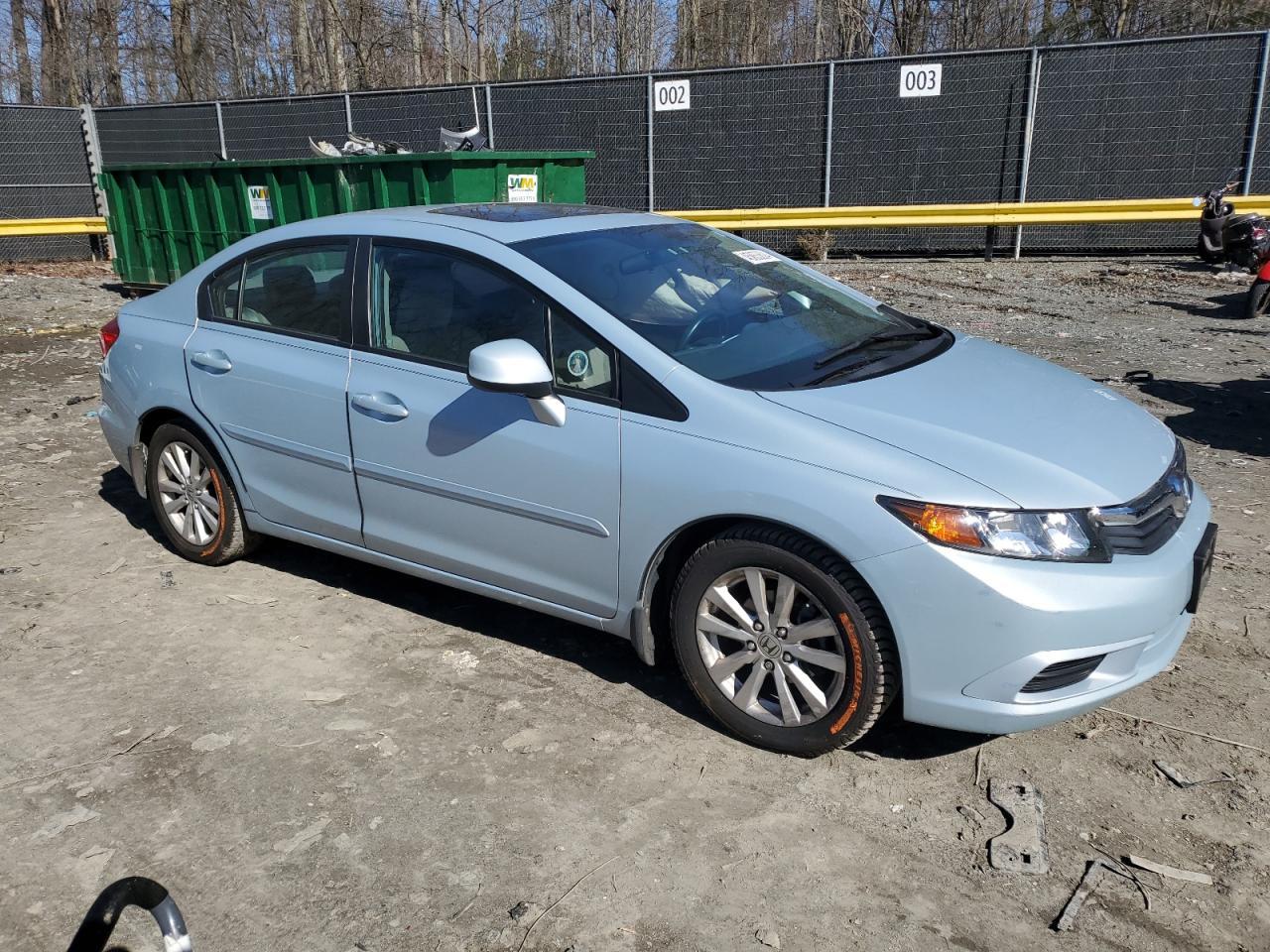 2012 HONDA CIVIC EX - Image 4
