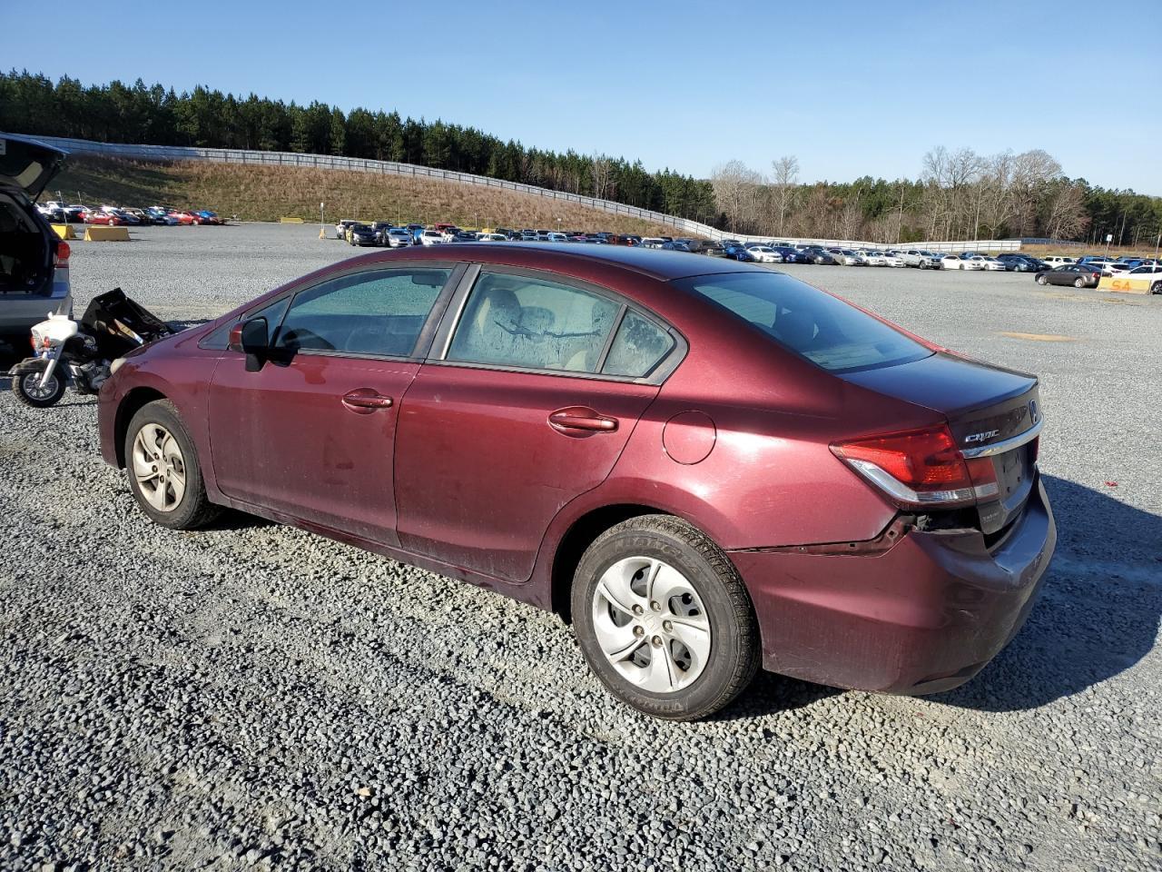 2014 HONDA CIVIC LX - Фото 2