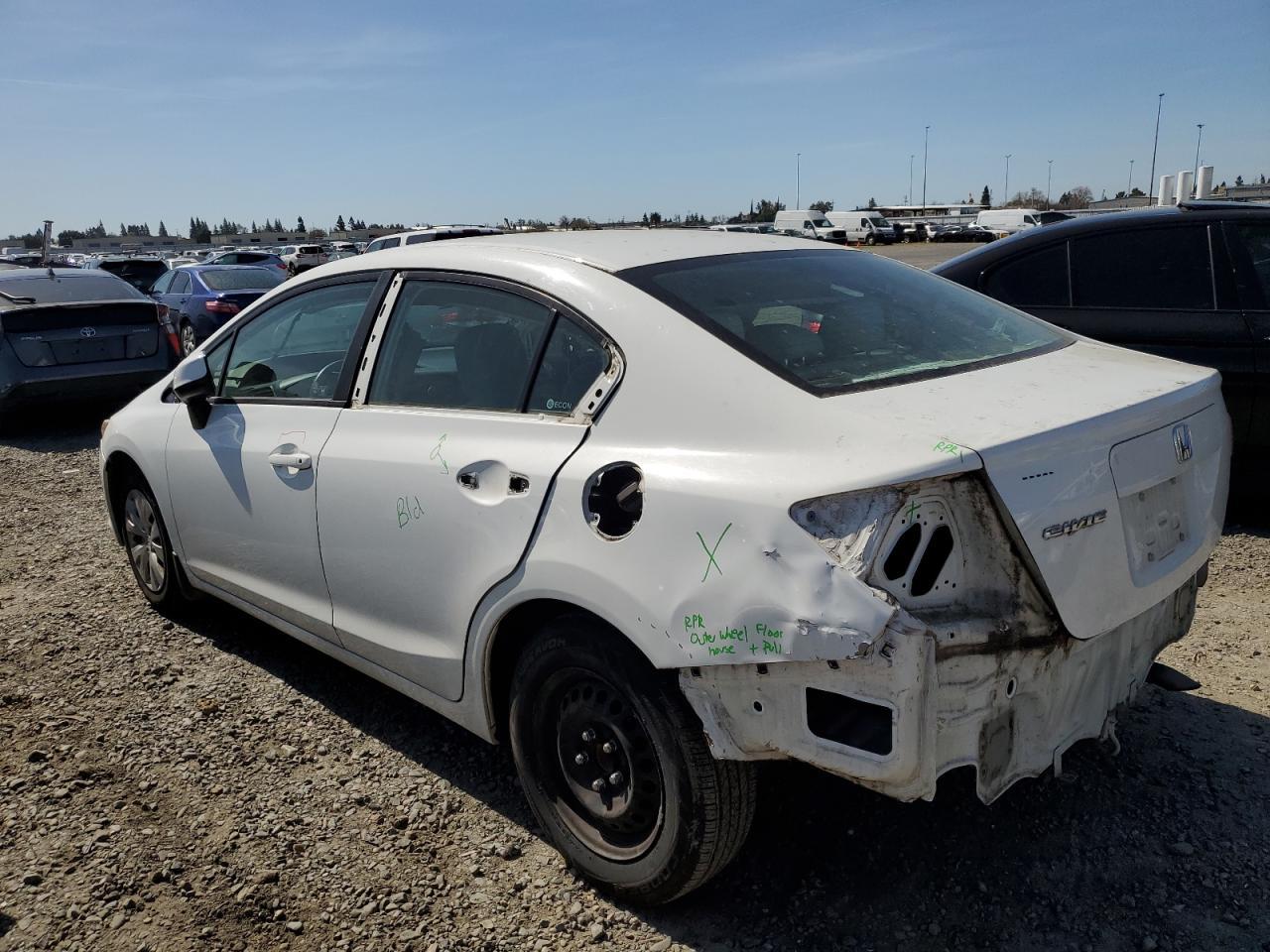 2012 HONDA CIVIC LX - Image 2