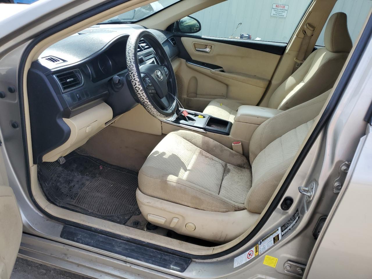 2016 TOYOTA CAMRY LE - Фото 7