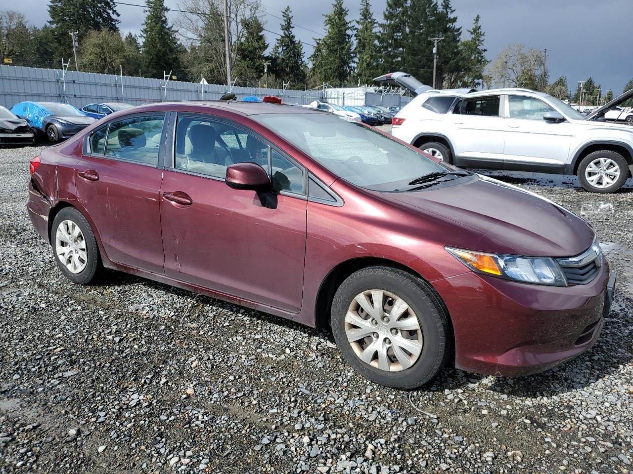 2012 HONDA CIVIC LX - Image 4