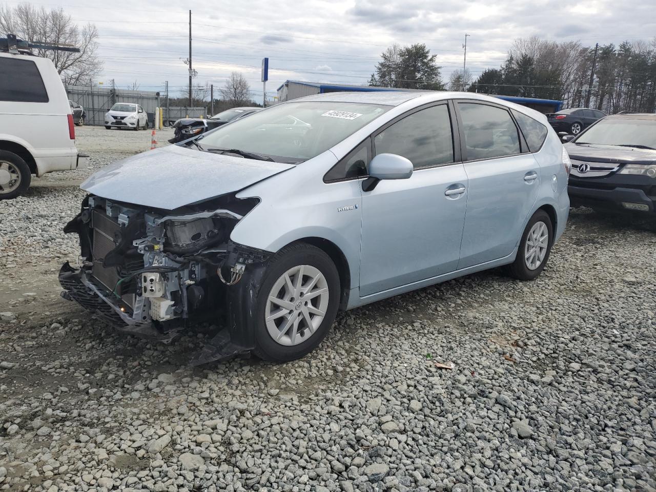 2012 TOYOTA PRIUS V car image