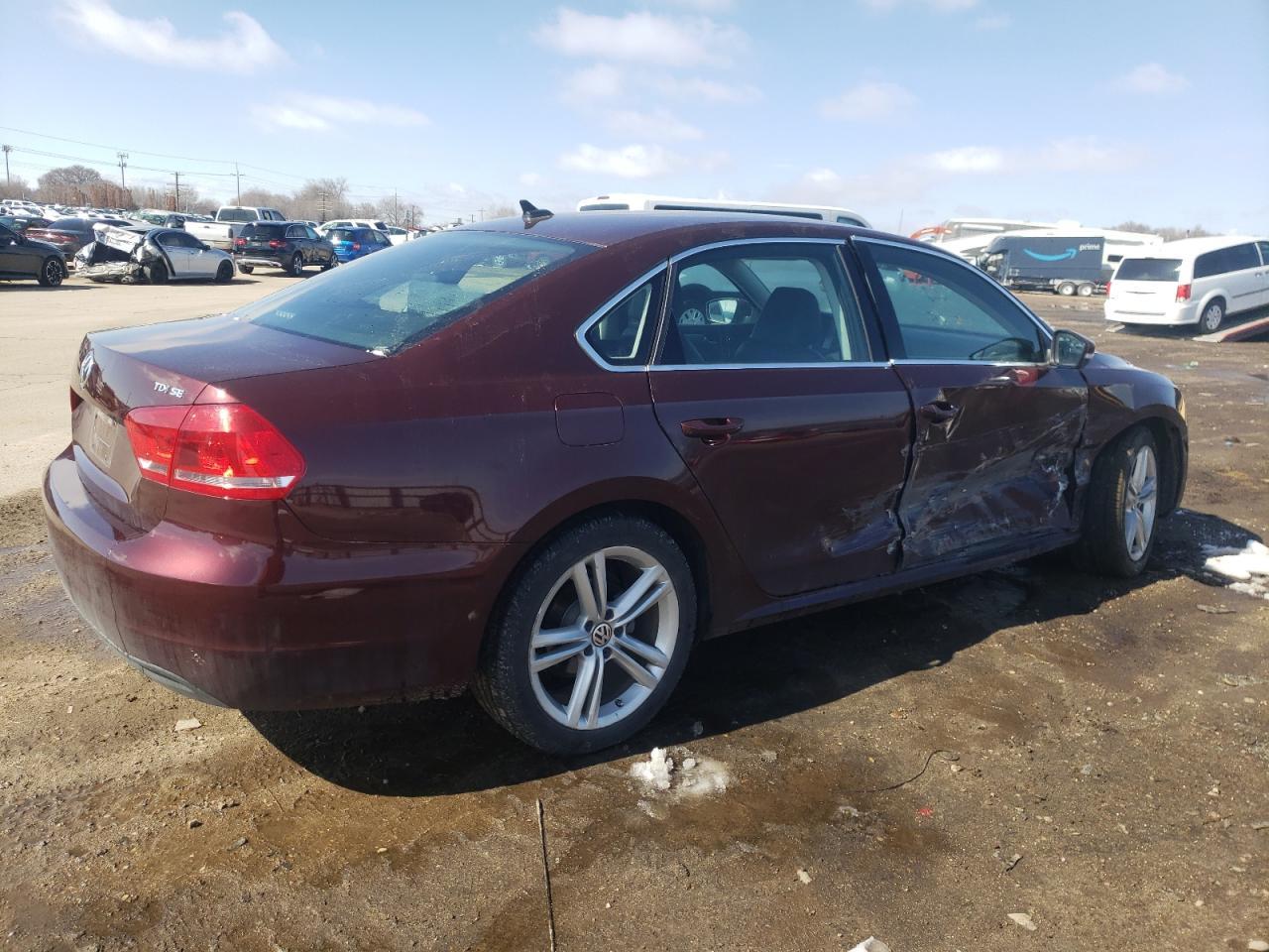 2014 VOLKSWAGEN PASSAT SE - Фото 3