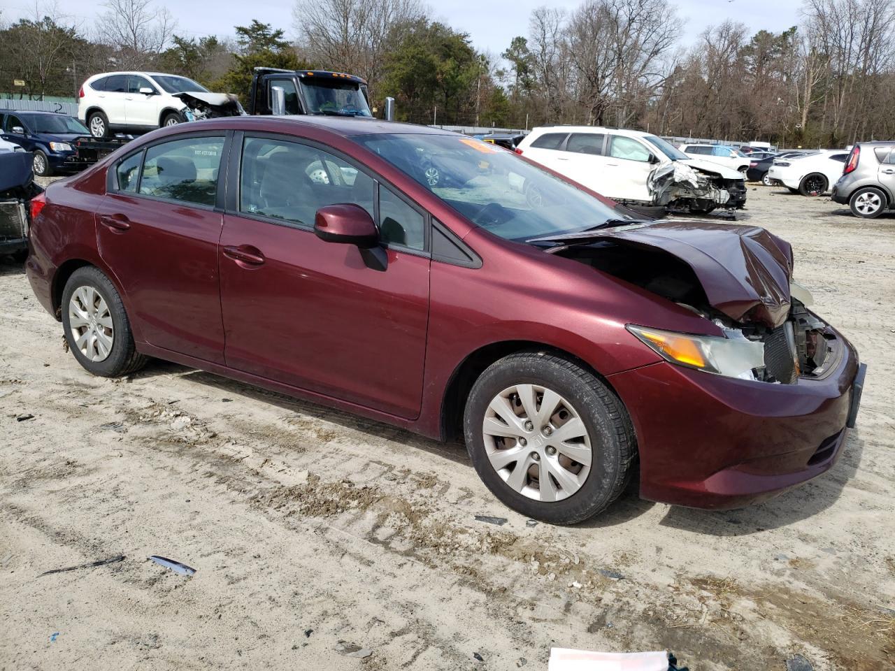 2012 HONDA CIVIC LX - Image 4