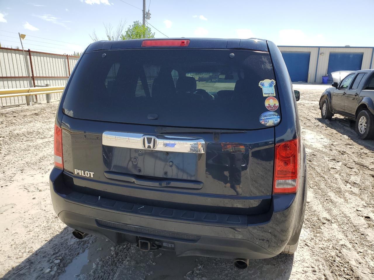2012 HONDA PILOT EXLN - Image 6