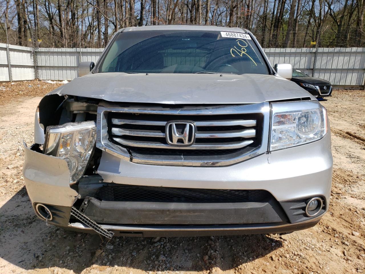 2012 HONDA PILOT EXL - Image 5