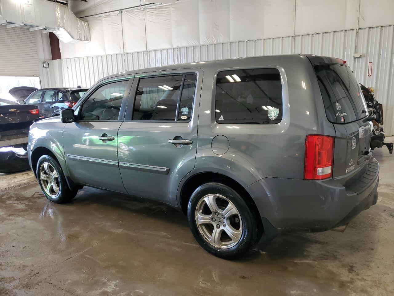 2012 HONDA PILOT EXL - Image 2