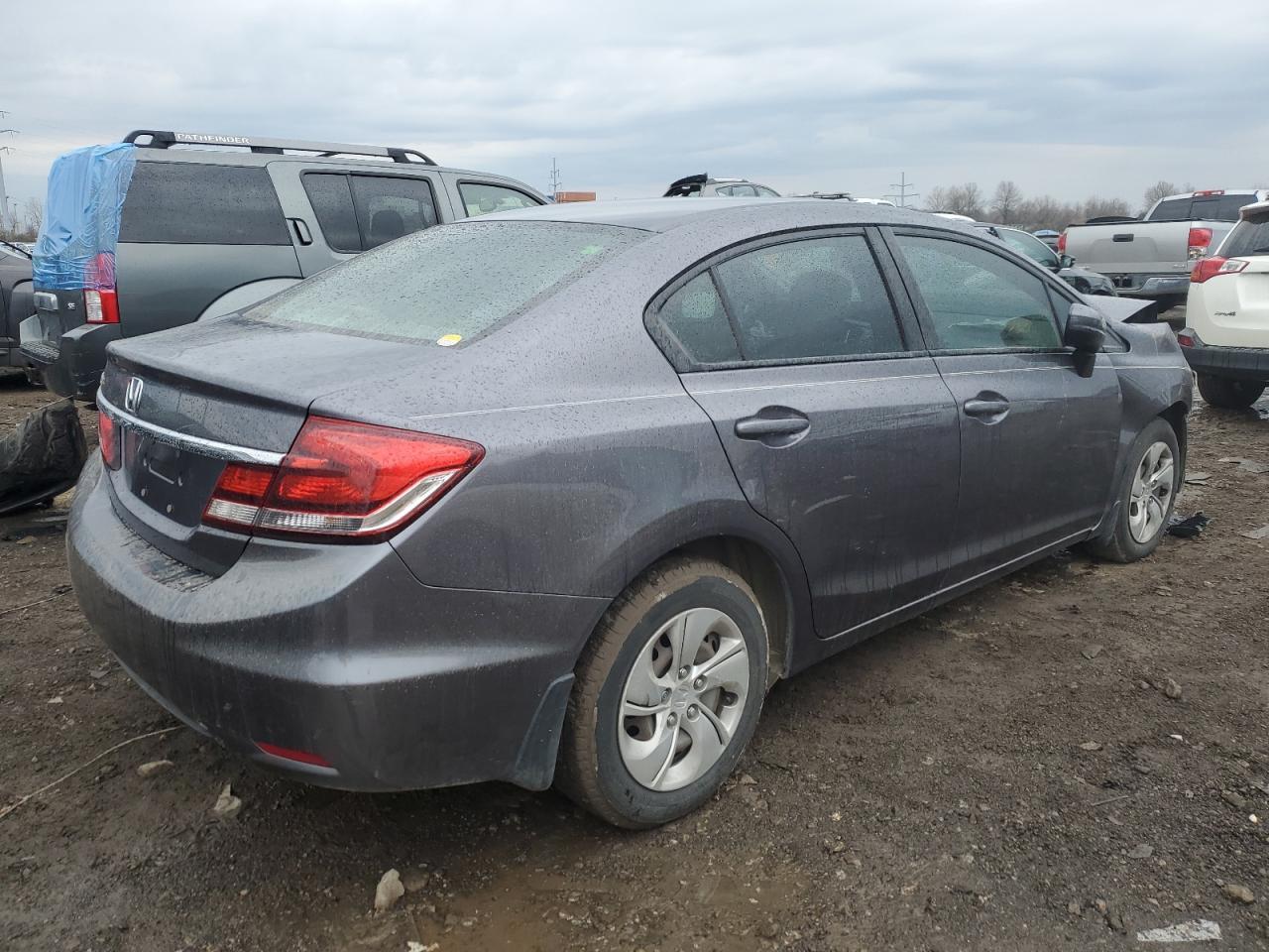 2014 HONDA CIVIC LX - Фото 3