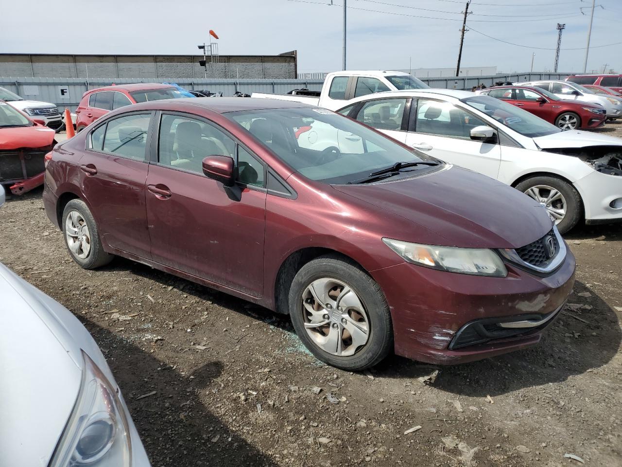 2014 HONDA CIVIC LX - Фото 4