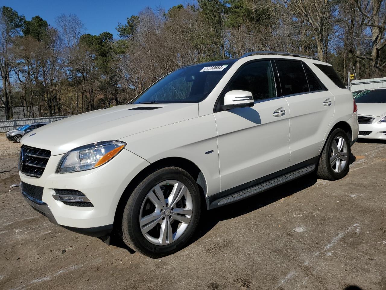 2012 MERCEDES-BENZ ML 350 BLU car image